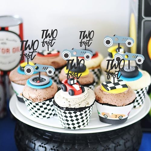 race car cake topper