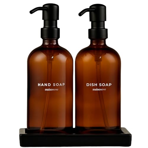 Glass Trays Soap Dispenser