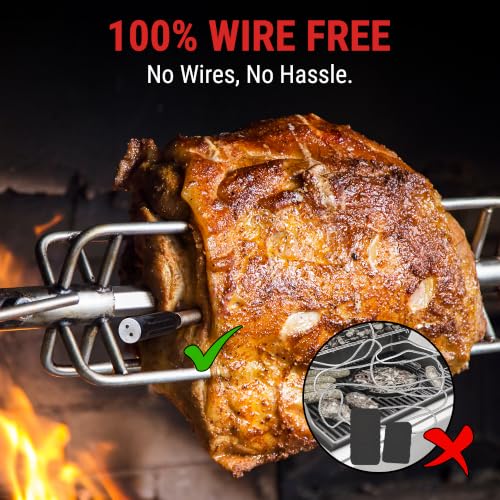 TempSpike 500 ft Wireless Meat Thermometer Digital for Cooking