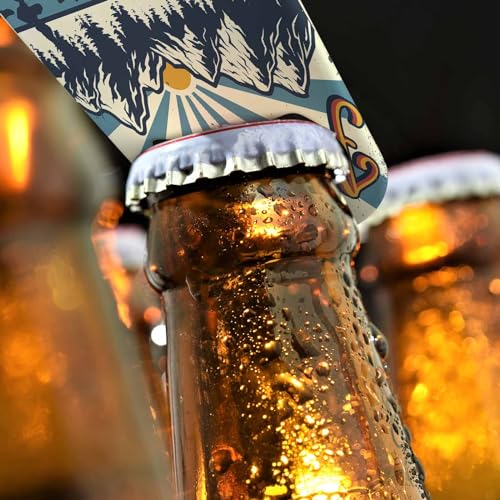 Anchors Stainless Steel Bottle Opener Nautical Anchor Hook Marine Cruise Symbol Boat or Ship Flat Beer Bottle Opener Keychain for Home Kitchen Bar Restaurant Party Birthday Gift