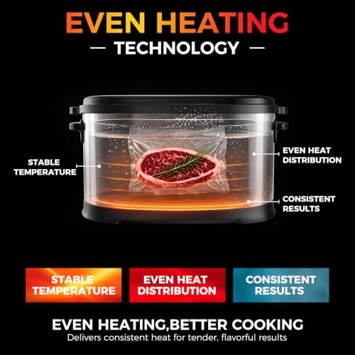 Sous Vide 6 Quart (6 QT sous vide cooker + seal bgas + pump)
