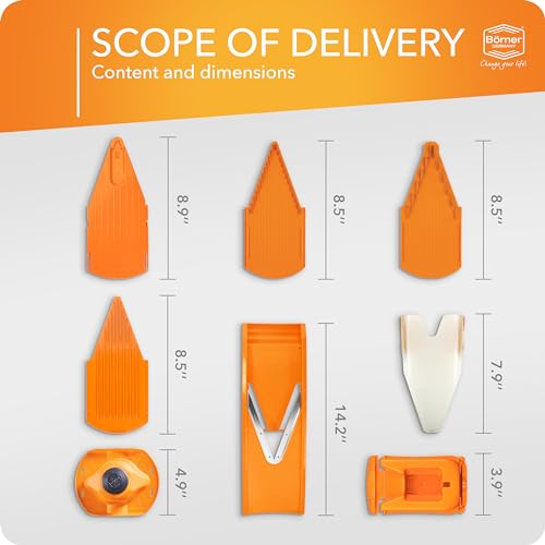 Mandoline Slicer V1 (3. Pro / Orange)