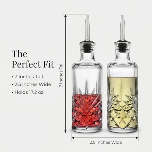 Oil Dispenser for Kitchen (2 pcs)
