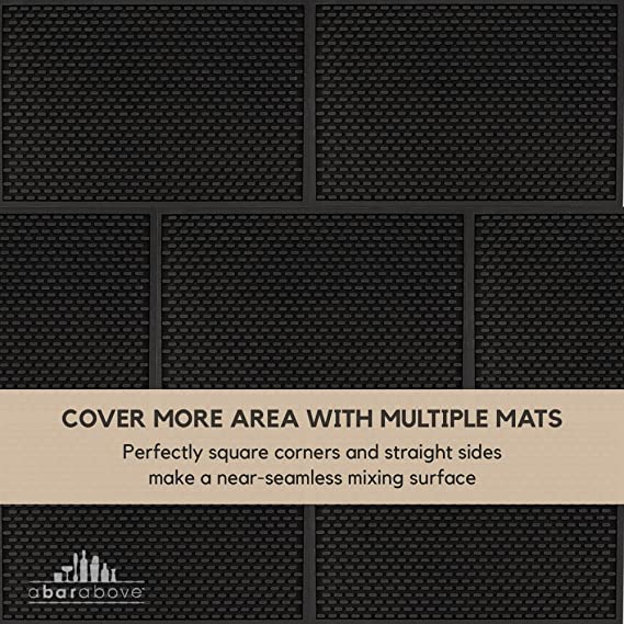 Heavy Duty Bar Mat (Black / 3 Pack 12" x 18")