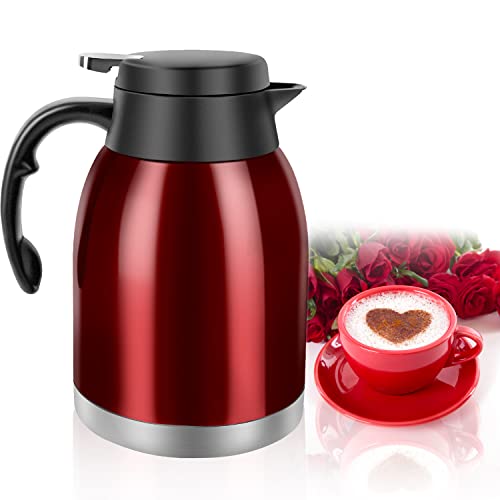 Stainless Steel Thermal Coffee Carafe Dispenser