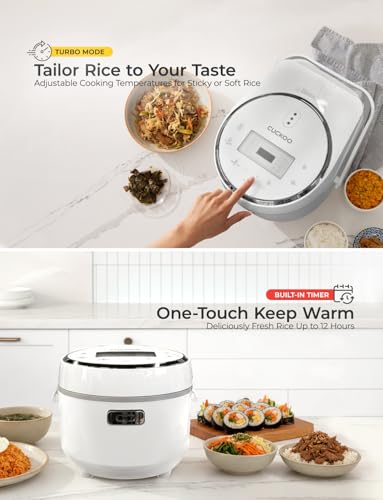 CR-1020F 10-Cup (Uncooked) / 20-Cup (Cooked) Micom Rice Cooker with Nonstick Inner Pot, 16 Menu Options, LCD Display, Fuzzy Logic Tech, Auto Clean (White)