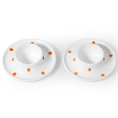 Porcelain Egg Cup Timer Set of 4