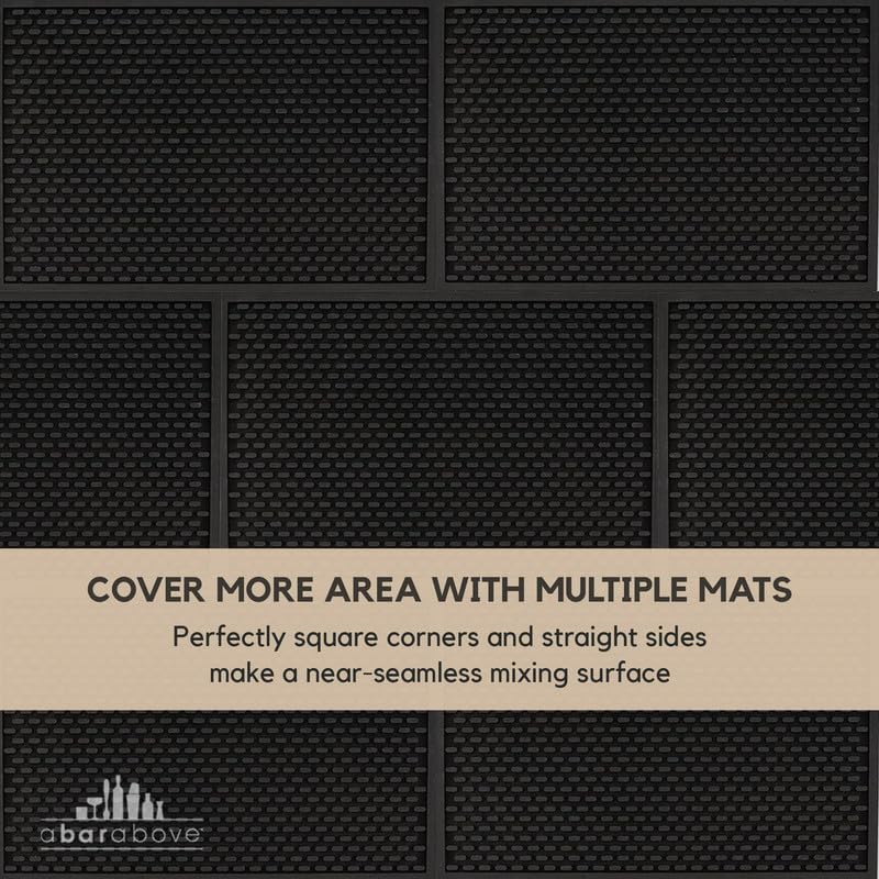 Heavy Duty Bar Mat (Black / Single 12" x 18")