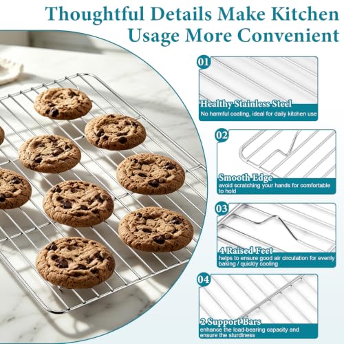Cooling Rack Stainless Steel Baking Rack for Oven