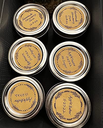 2" Stickers for Jars and Lids