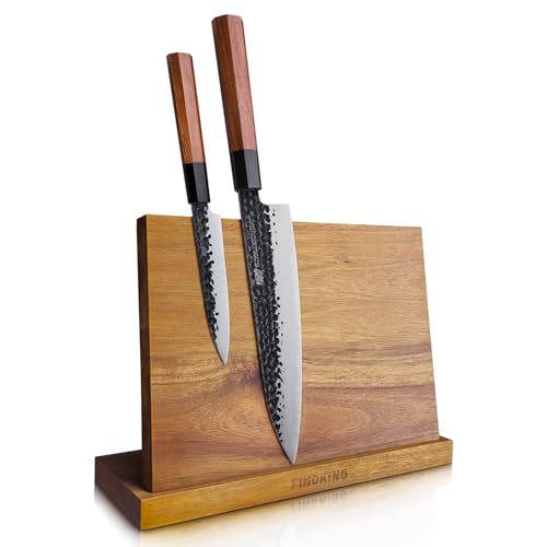 Wood Magnetic Knife Block