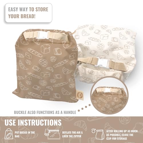 Reusable Bread Bag Set for Home Bakers