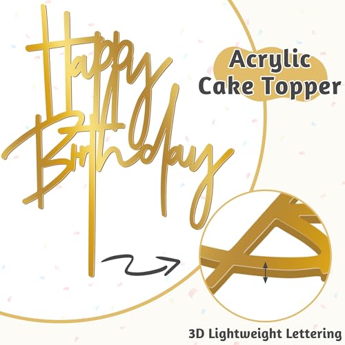 Birthday Cake Toppers