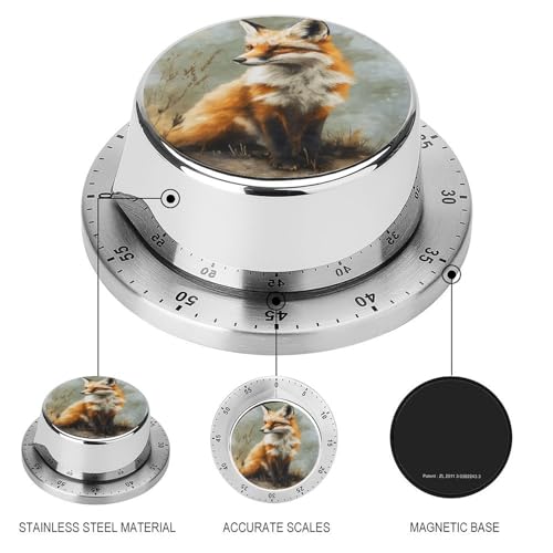 Fox Kitchen Timer (Style-2 / One Size)