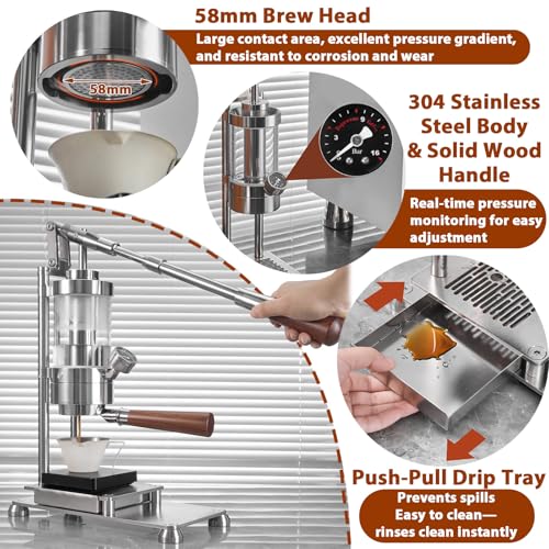 Manual Espresso Press (Set+DigitalScale)