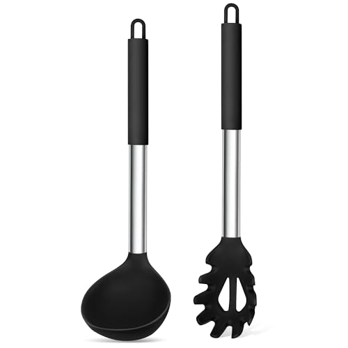 Silicone Pasta Fork and Ladle