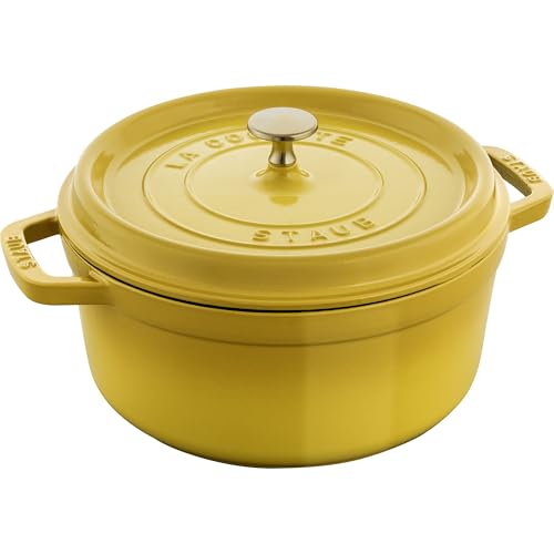 Cast Iron 4 qt Round Dutch Oven (4-qt Round / Citron)