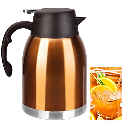 Stainless Steel Thermal Coffee Carafe Dispenser