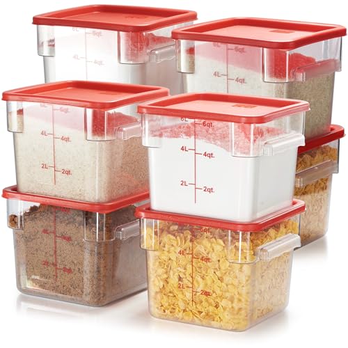 4 Pack Food Storage Container with Lid