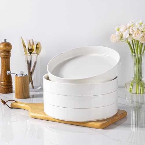 9.0" Ceramic Pasta Bowls Set of 4