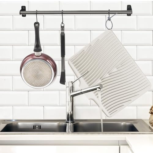 Silicone Dish Drying Mat for Kitchen Counter
