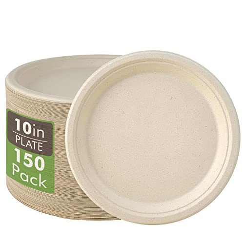 Compostable Disposable Paper Plates