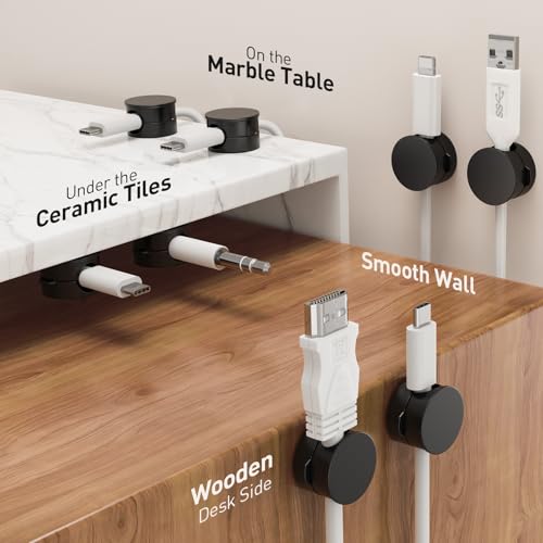 8 Pack Magnetic Cable Clips