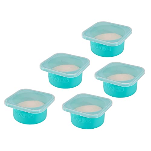 Stackable Silicone Pizza Dough Tray with Lids
