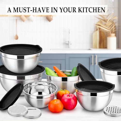 Mixing Bowls with Lids Set