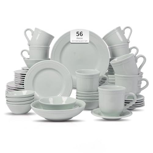 Pearl Dots Stoneware Dinnerware Set