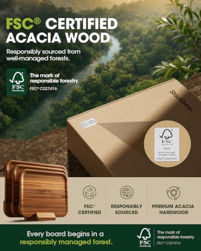 Acacia Wood Cutting Board