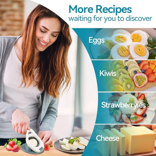 Egg Slicer & Dicer for Hard Boiled Eggs