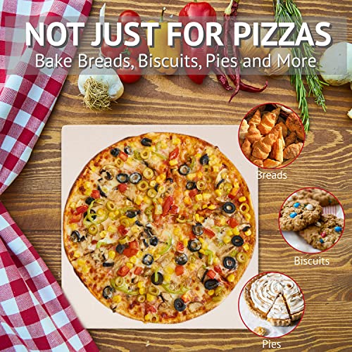 10” x 10.4” Pizza Stone for Toaster Oven