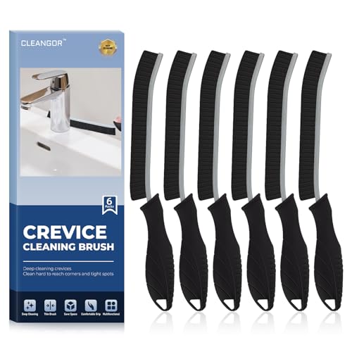 Crebrush Crevice Cleaning Brushes for Hard to Reach Tight Space