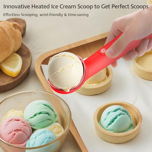 Heated Ice Cream Scoop Electric Icecream Scooper