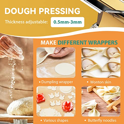 Electric Pasta Maker (1.5mm round noodle+4mm flat noodle)