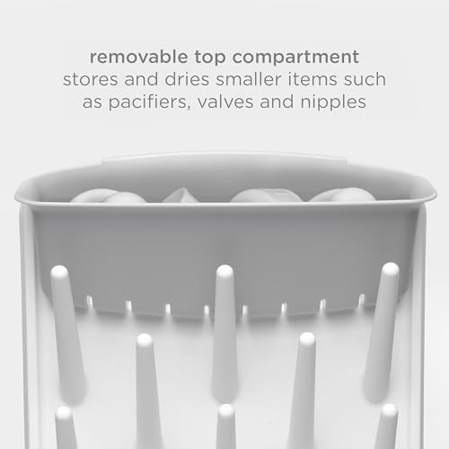 Vertical Baby Bottle Drying Rack (One Size)