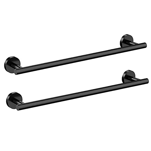 2 Pieces Brushed Nickel Bathroom Towel Bar