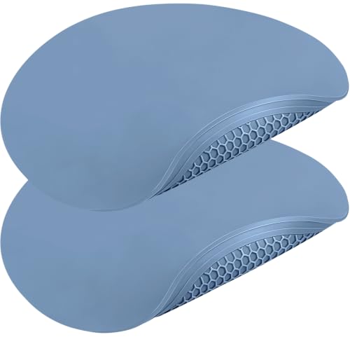 Silicone Trivet Mats Microwave Mat Pot Holders for Hot Pan and Pot Pads. Heat Resistant Counter Mats for Tables
