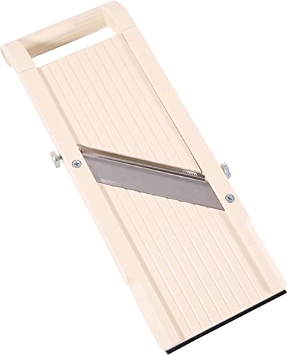 Super Slicer with 4 Japanese Stainless Steel Blades (Super Slicer, Beige)