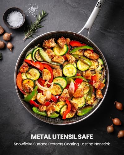 20 Piece Hybrid Stainless Steel Cookware Set
