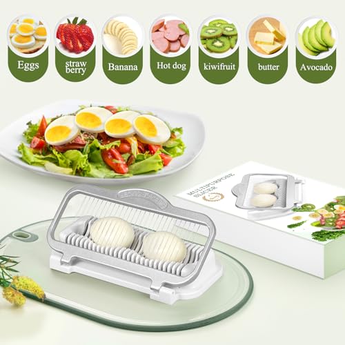 Banana Slicer Egg Slicer for Hard Boiled Eggs