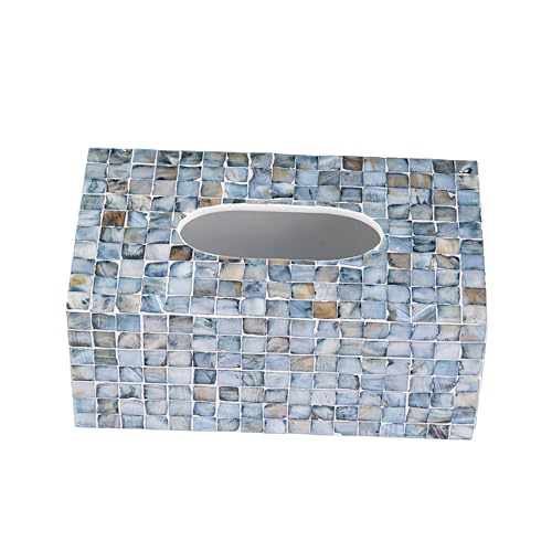 Handmade Mother of Pearl Tissue Box