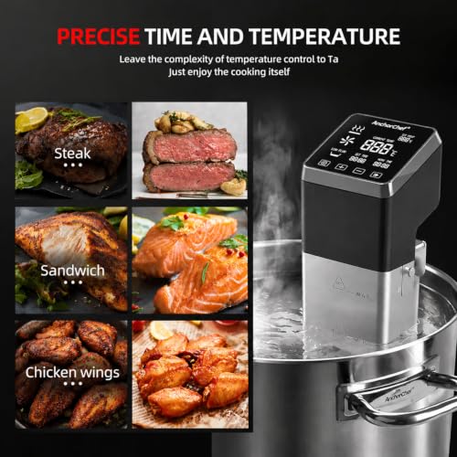 Commercial Sous Vide Cooker 1400W WiFi (Gunmetal)
