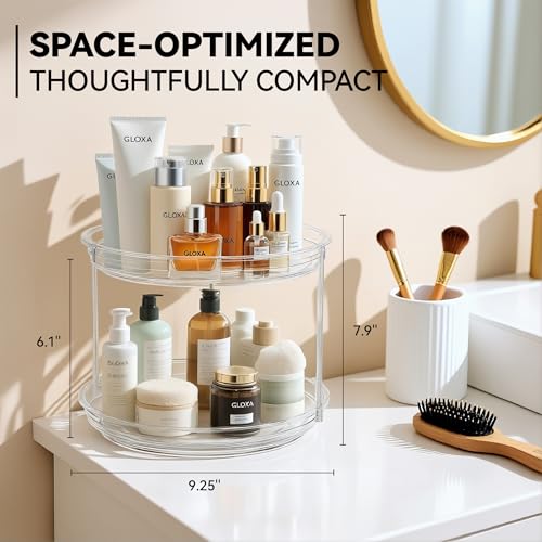 Lazy Susan Turntable Organizer for Cabinet