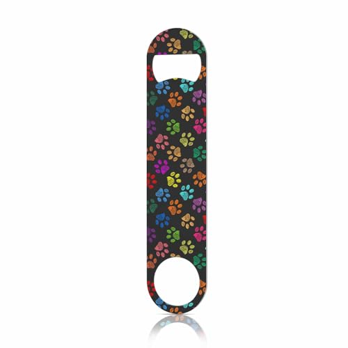 Vintage Cinema Stainless Steel Bottle Opener Movie Night Poster Enjoy The Show and Popcorn Nostalgia Flat Beer Bottle Opener Keychain for Home Kitchen Bar Restaurant Party Birthday Gift