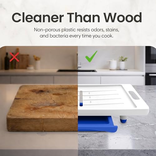 Large Cutting Board (Blue / 20.3"L x 13"W)