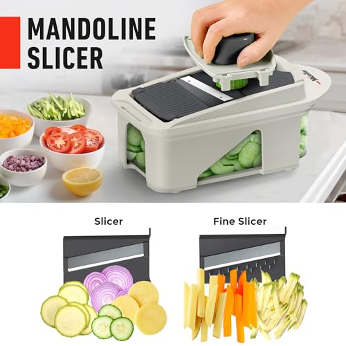 Pro Series 12 Blade Vegetable Chopper (12 Blade - Old Model / White/grey)