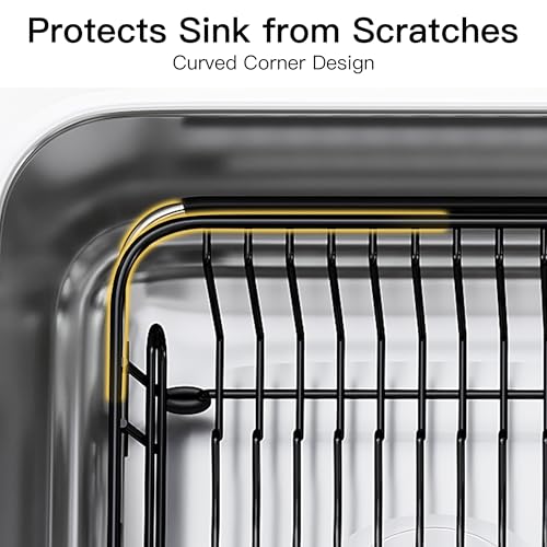 Dish Drying Rack in Sink