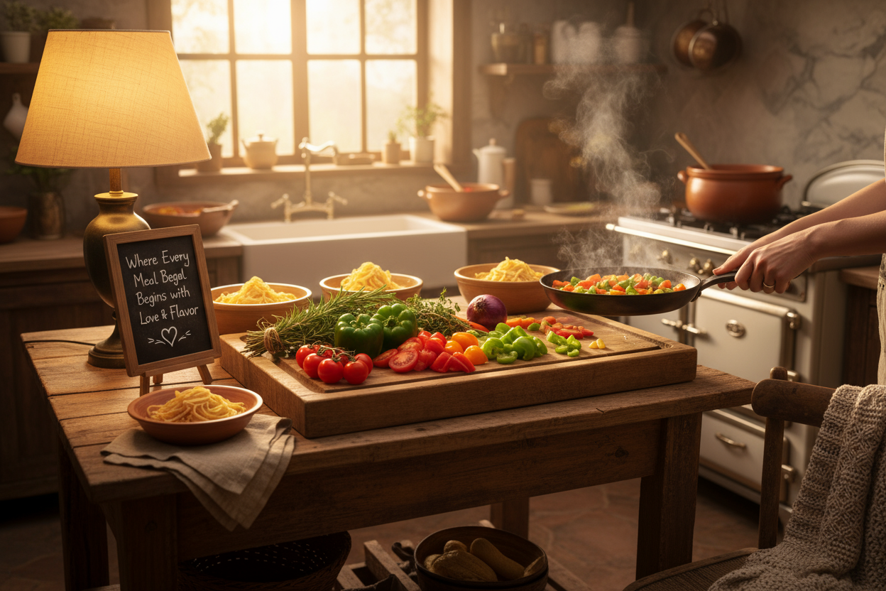 Where Every Meal Begins with Love & Flavor